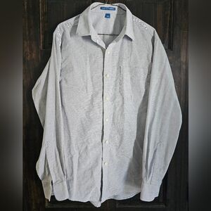 Port Authority Gray Dress Shirt with Long Sleeves